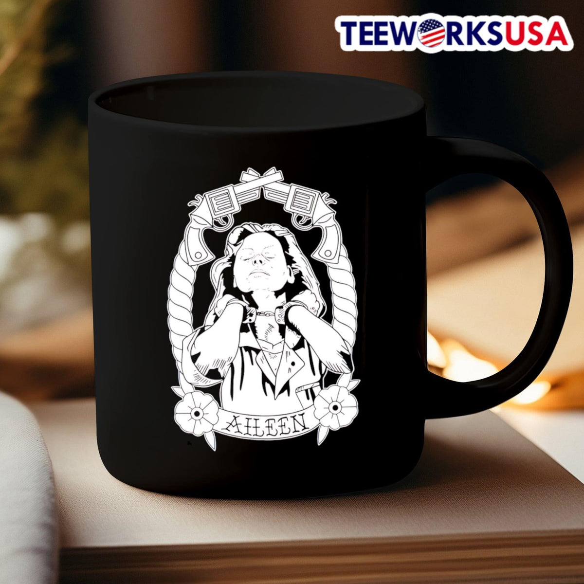 Aileen Wuornos Portrait True Crime Collector - Adult & Kids T-Shirts, Sweatshirts & Hoodies apparel design preview 3