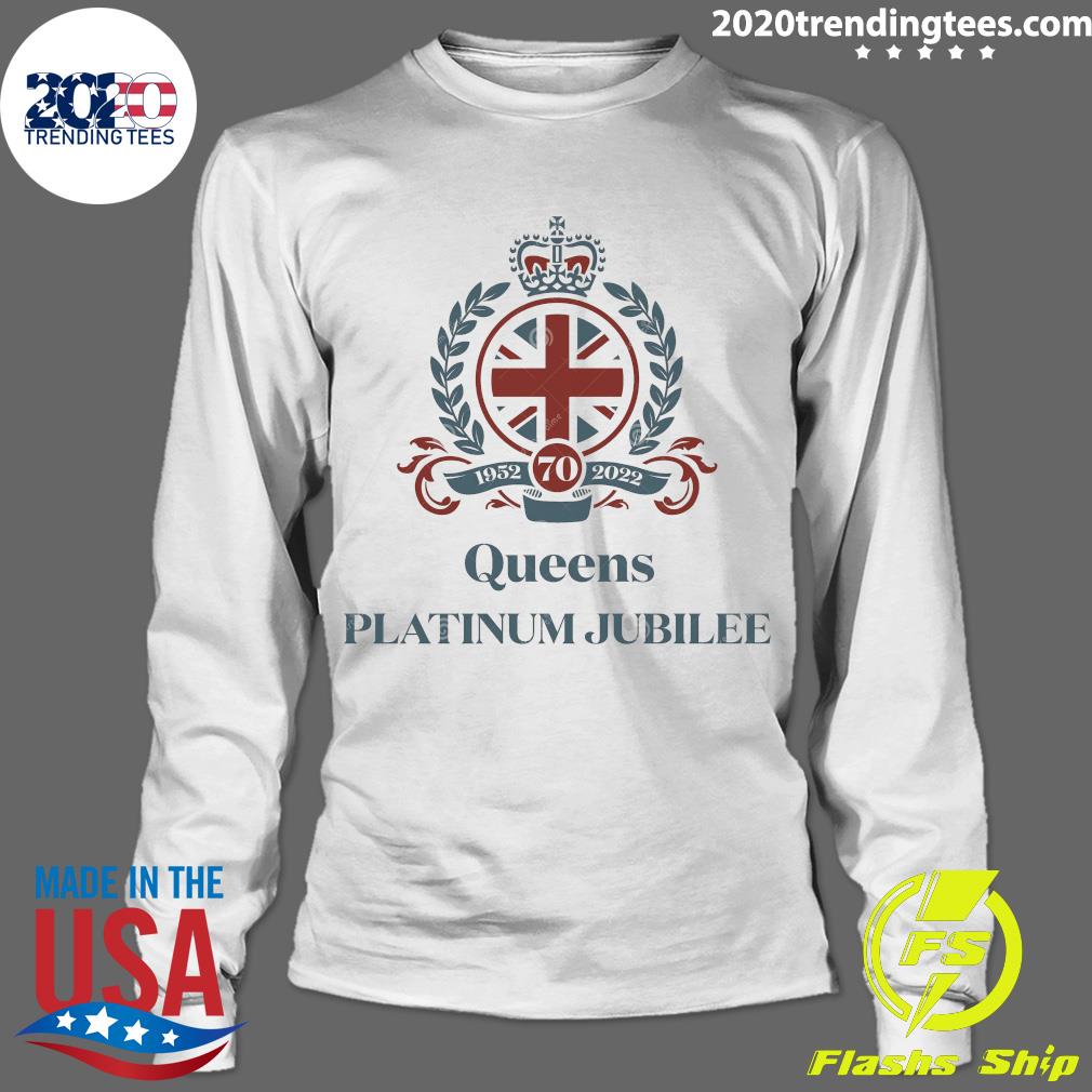 70 Queens Platinum Jubilee 1952-2022 - Adult & Kids T-Shirts, Sweatshirts & Hoodies apparel design preview 4