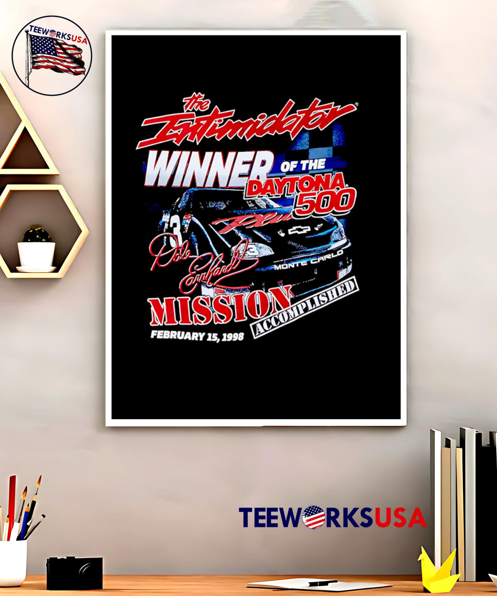 Earnhardt Winner Race Of The Daytona 500 - Adult & Kids T-Shirts, Sweatshirts & Hoodies apparel design preview 5