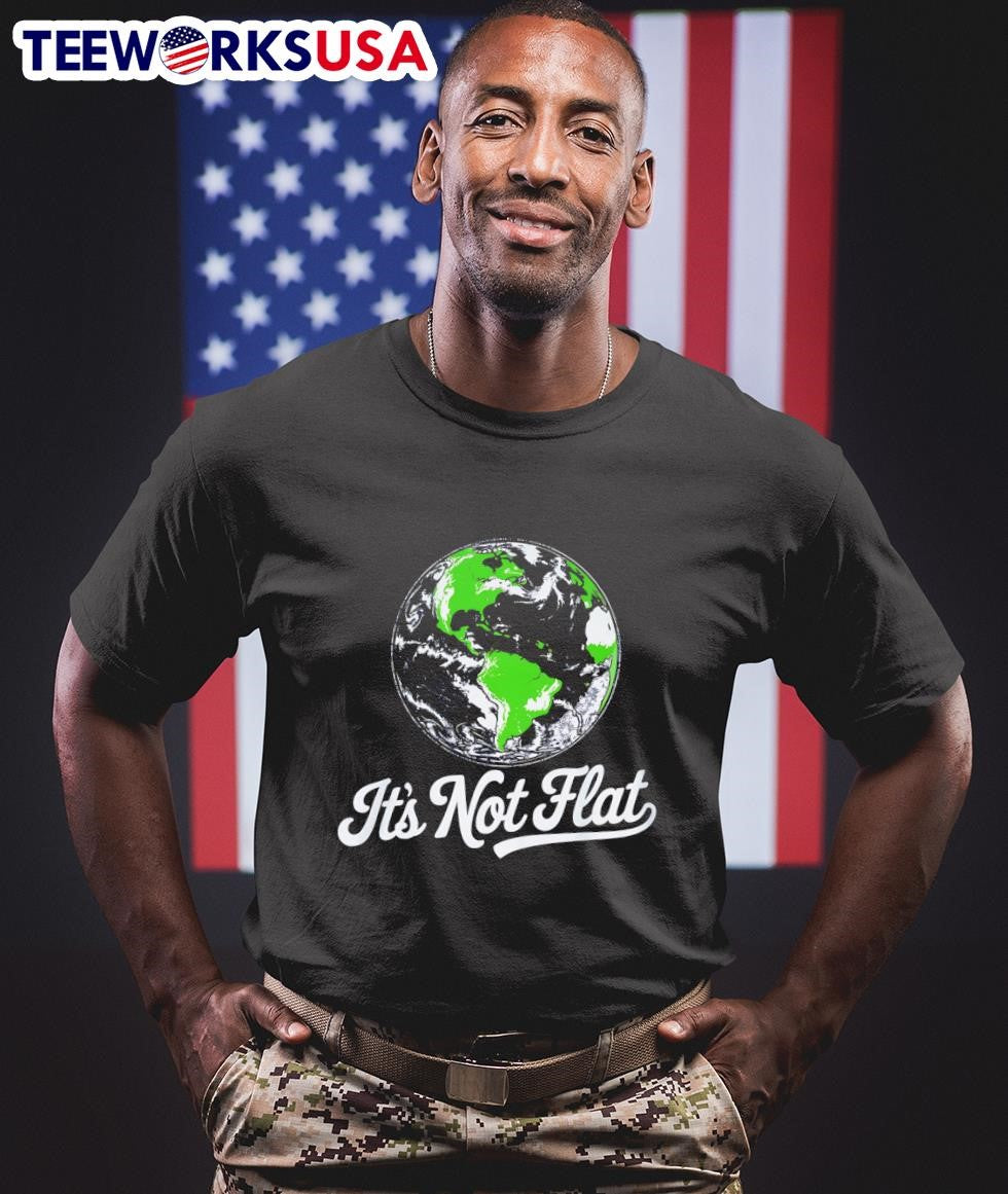 Earth it's not flat - Adult & Kids T-Shirts, Sweatshirts & Hoodies apparel design preview 1