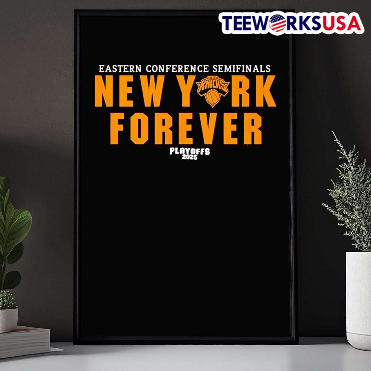 Eastern Conference Semifinals New York forever - Adult & Kids T-Shirts, Sweatshirts & Hoodies apparel design preview 5