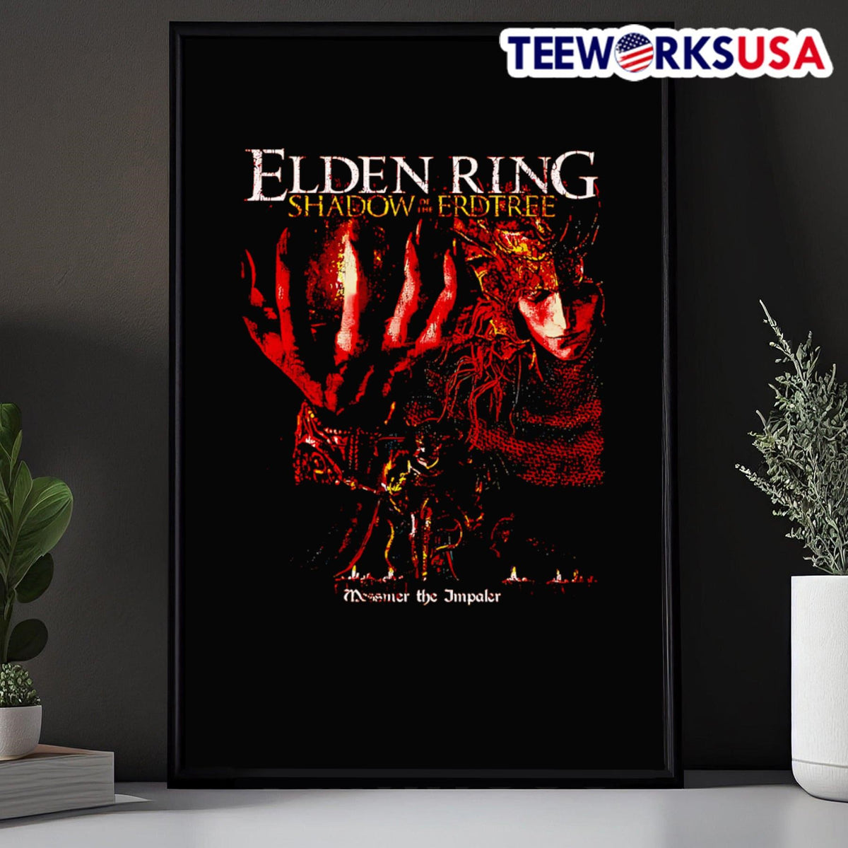 Elden Shadow of the Erdtree Messmer Impaler - Adult & Kids T-Shirts, Sweatshirts & Hoodies apparel design preview 5