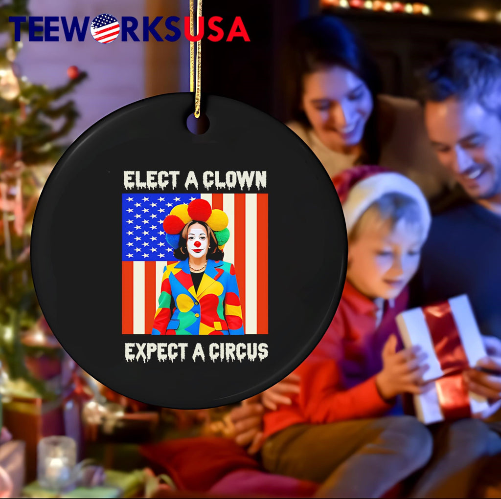 Elect Expect A Circus Funny Kamala Harris - Adult & Kids T-Shirts, Sweatshirts & Hoodies apparel design preview 4