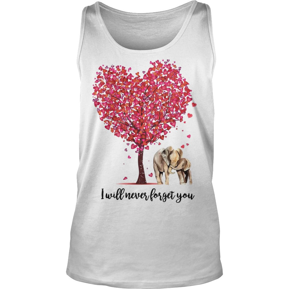 Elephant Lovers I Will Never Forget You - Adult & Kids T-Shirts, Sweatshirts & Hoodies apparel design preview 3