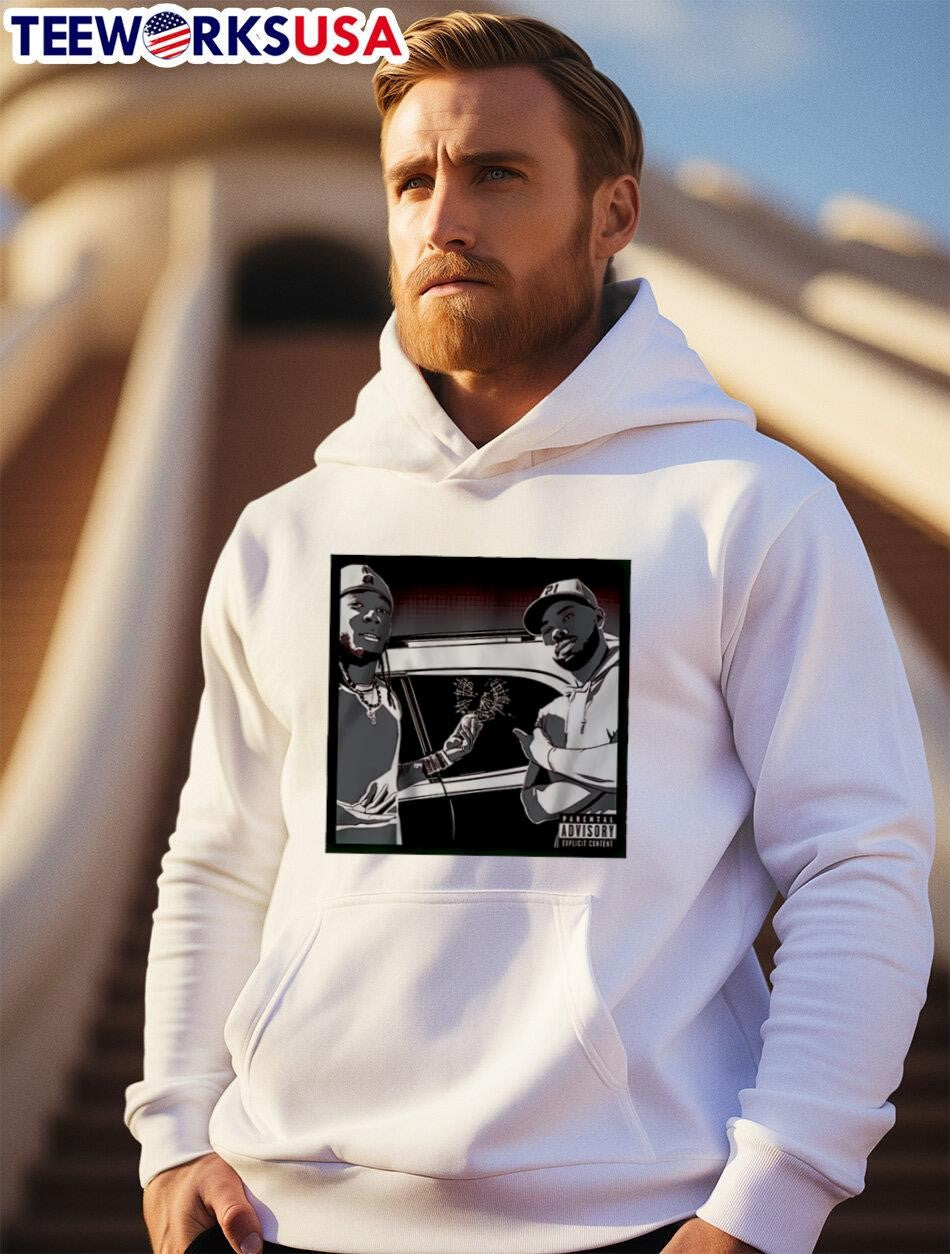 Elly De La Cruz and Hunter Greene window smash - Adult & Kids T-Shirts, Sweatshirts & Hoodies apparel design preview 2
