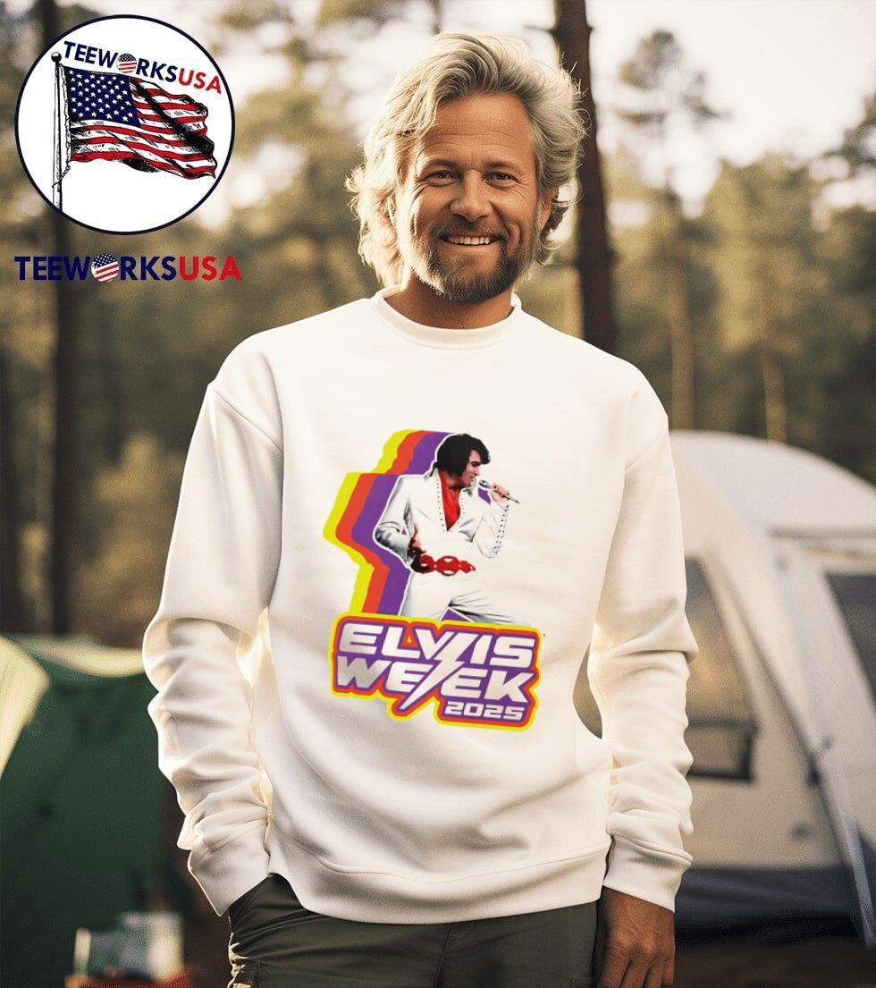 Elvis Presley week 2025 - Adult & Kids T-Shirts, Sweatshirts & Hoodies apparel design preview 3