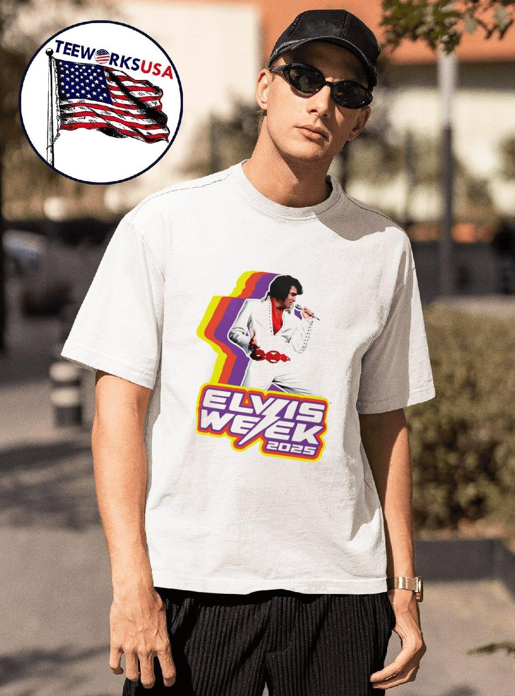 Elvis Presley week 2025 - Adult & Kids T-Shirts, Sweatshirts & Hoodies apparel design preview 1