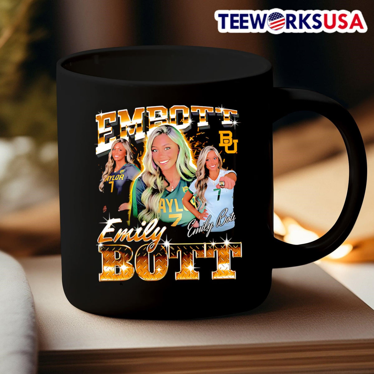Emily Bott Baylor 90s graphic - Adult & Kids T-Shirts, Sweatshirts & Hoodies apparel design preview 3