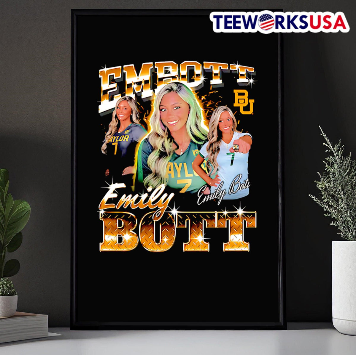 Emily Bott Baylor 90s graphic - Adult & Kids T-Shirts, Sweatshirts & Hoodies apparel design preview 5