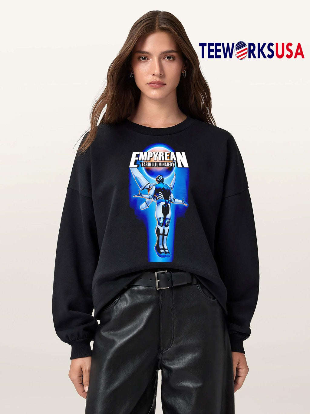 Empyrean Earth Illuminated - Adult & Kids T-Shirts, Sweatshirts & Hoodies apparel design preview 5