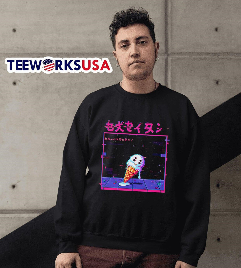 Errorcore ice cream - Adult & Kids T-Shirts, Sweatshirts & Hoodies apparel design preview 6