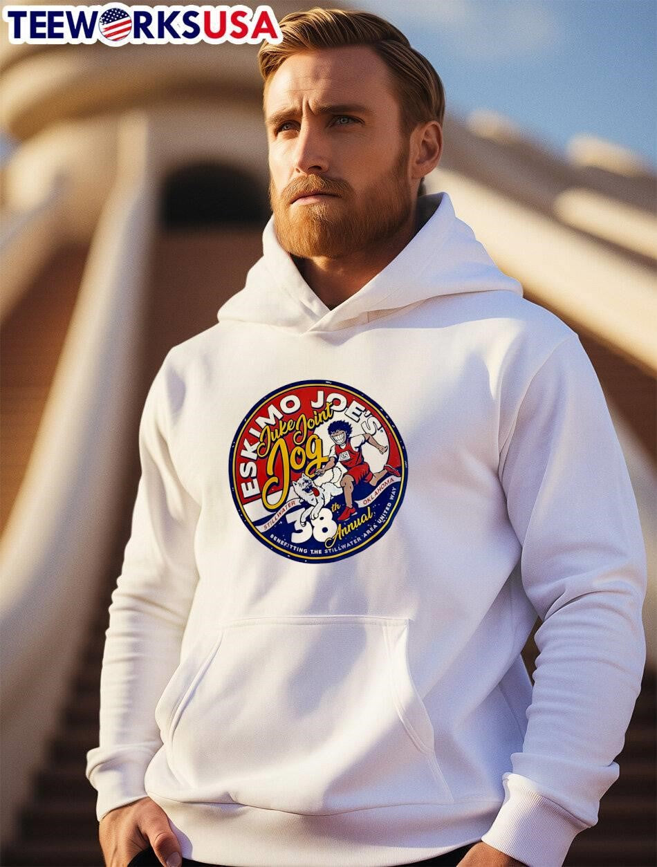 Eskimo Joe's Juke Joint Jog 38th Annual Stillwater - Adult & Kids T-Shirts, Sweatshirts & Hoodies apparel design preview 2