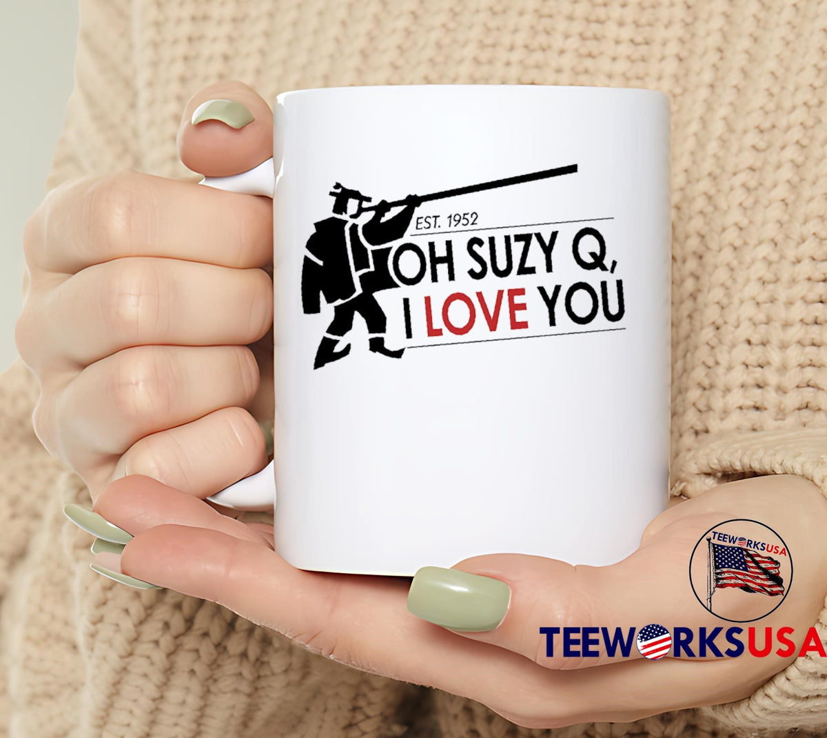Est 1952 Oh Suzy Q I Love You - Adult & Kids T-Shirts, Sweatshirts & Hoodies apparel design preview 6