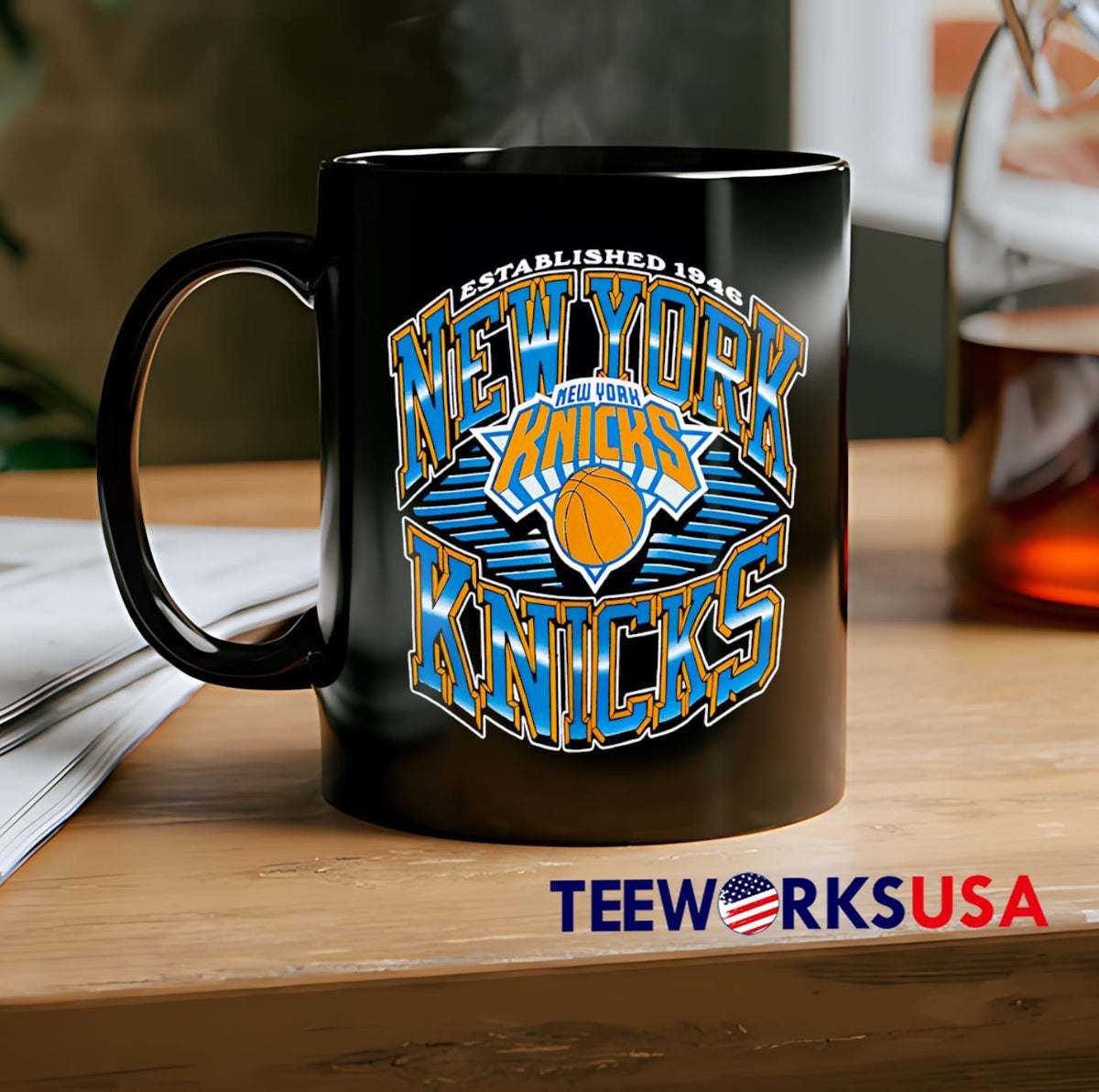 Established 1946 New York Knicks - Adult & Kids T-Shirts, Sweatshirts & Hoodies apparel design preview 2