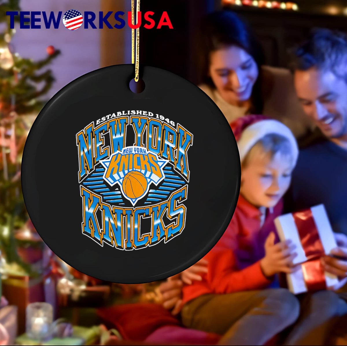 Established 1946 New York Knicks - Adult & Kids T-Shirts, Sweatshirts & Hoodies apparel design preview 4