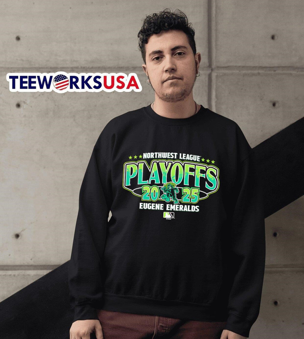 Eugene Emeralds Bimm Ridder 2025 Northwest League - Adult & Kids T-Shirts, Sweatshirts & Hoodies apparel design preview 6