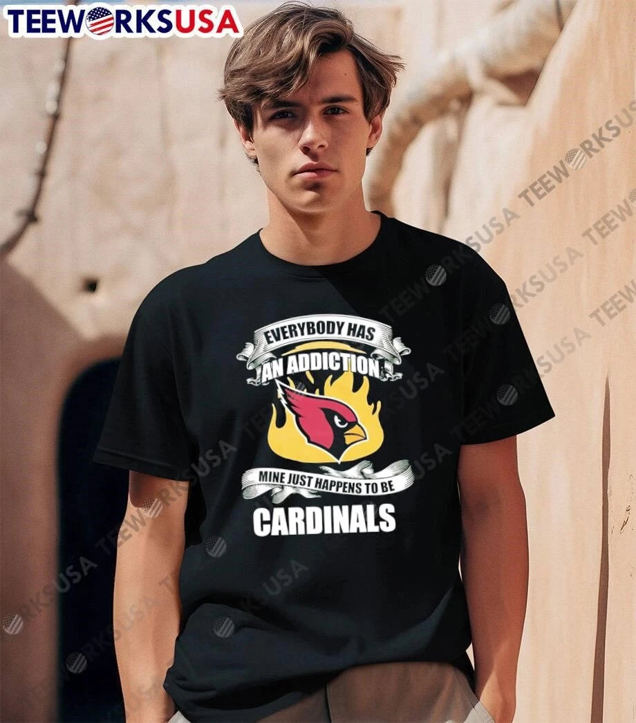 Everybody Has an Addiction Mine Just Happens to be - Adult & Kids T-Shirts, Sweatshirts & Hoodies apparel design preview 1