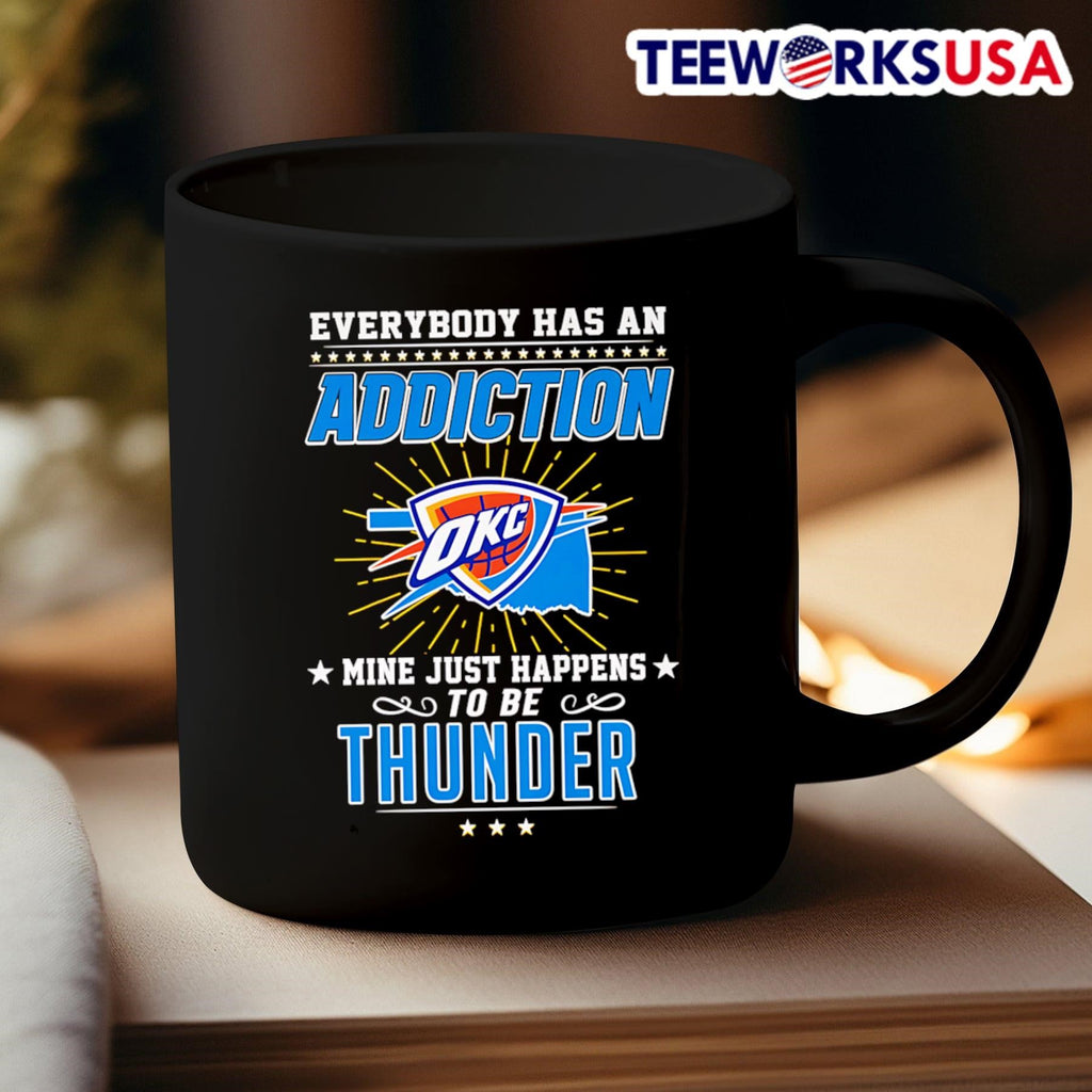 Everybody has an addiction mine just happens to be - Adult & Kids T-Shirts, Sweatshirts & Hoodies apparel design preview 3