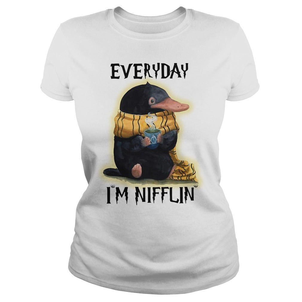 Everyday I'm Nifflin - Adult & Kids T-Shirts, Sweatshirts & Hoodies apparel design preview 2