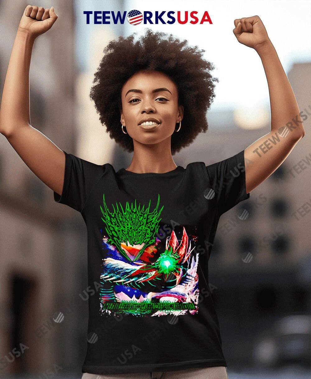 Extraterrestrial skolexomorphic infestation - Adult & Kids T-Shirts, Sweatshirts & Hoodies apparel design preview 8