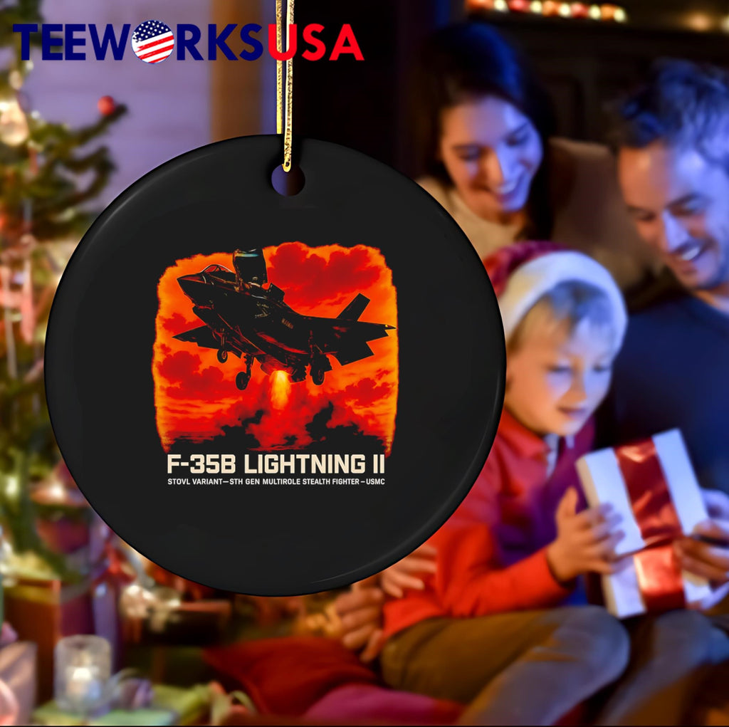 F-35B Lightning II Vertical Thunder - Adult & Kids T-Shirts, Sweatshirts & Hoodies apparel design preview 4