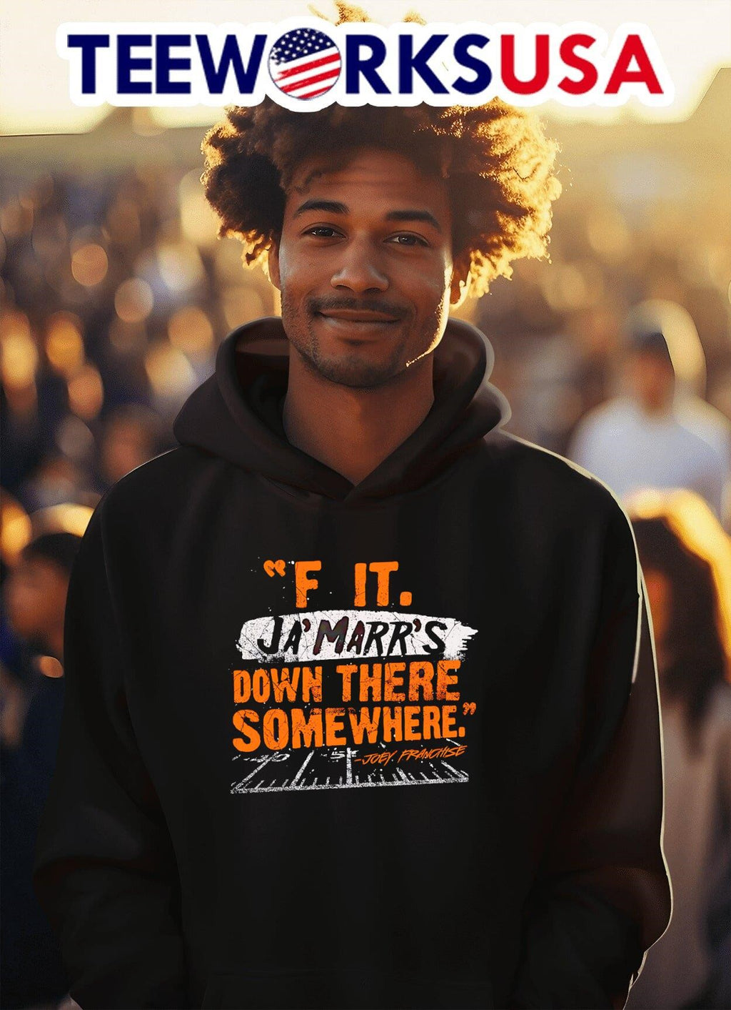 F It Ja'Marr's Down There Somewhere - Adult & Kids T-Shirts, Sweatshirts & Hoodies apparel design preview 2