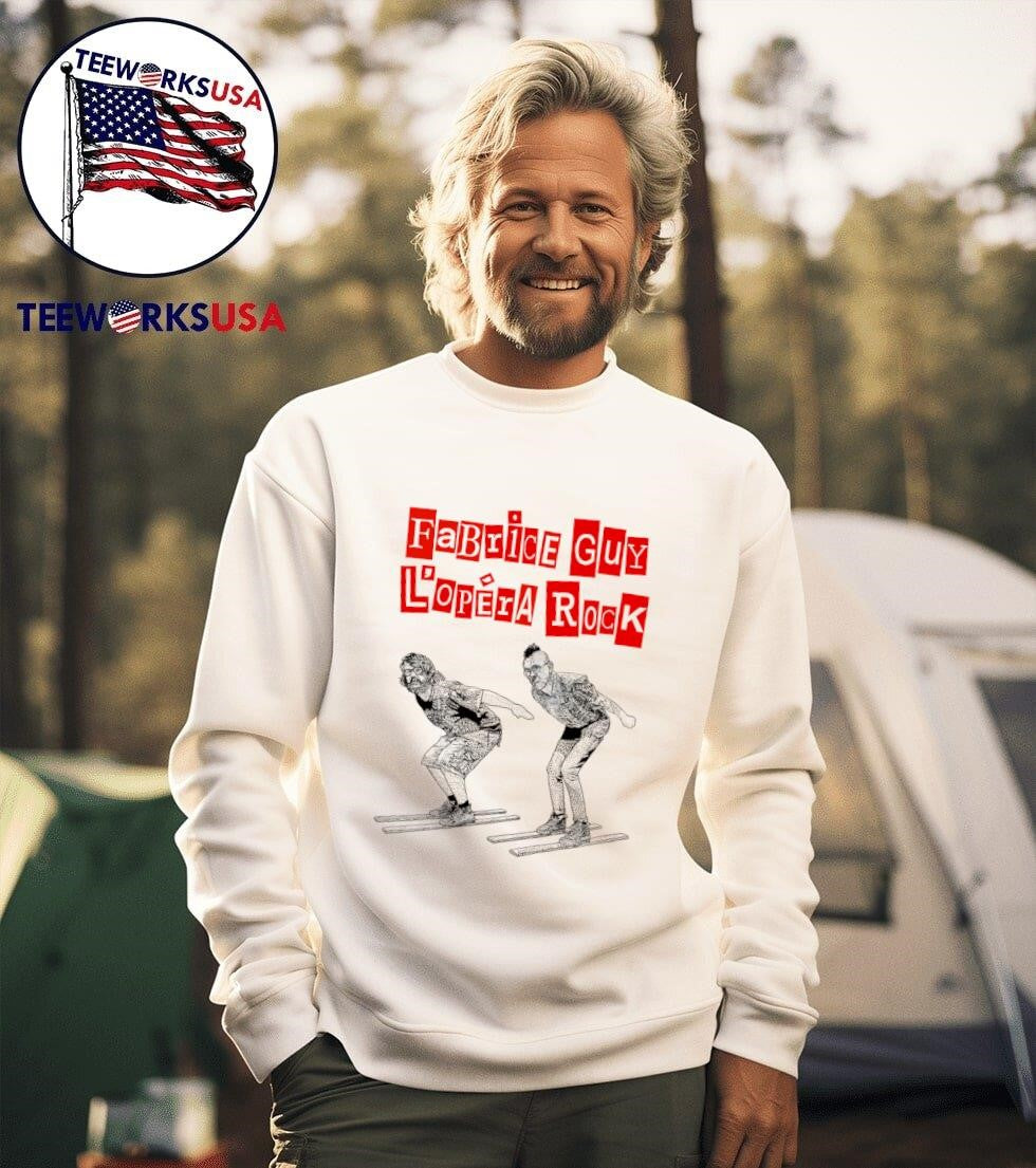 Fabrice Guy the Rock Opera - Adult & Kids T-Shirts, Sweatshirts & Hoodies apparel design preview 3