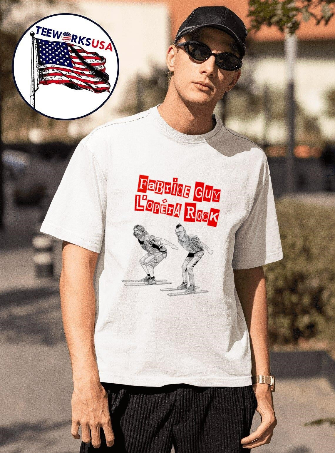 Fabrice Guy the Rock Opera - Adult & Kids T-Shirts, Sweatshirts & Hoodies apparel design preview 1