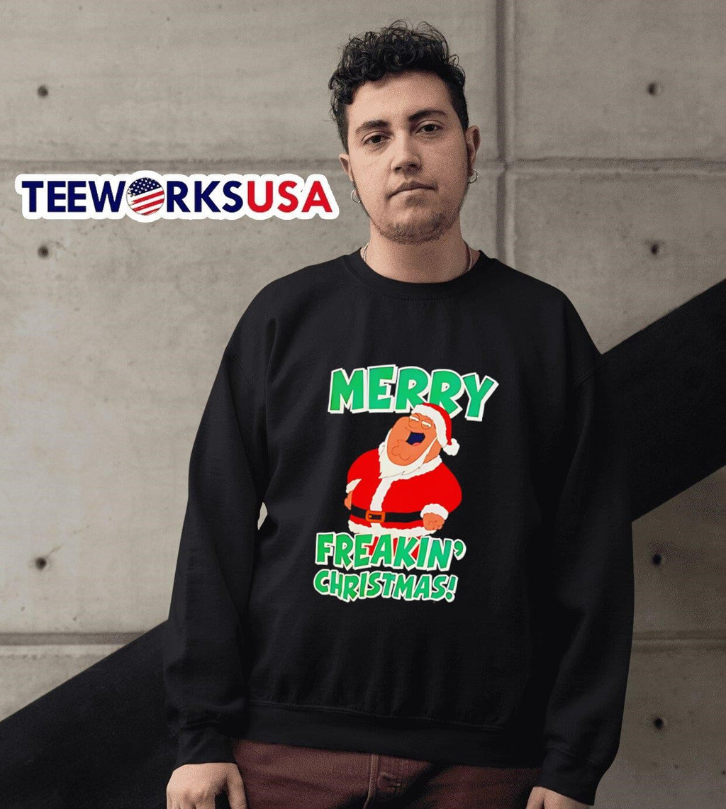 Family Guy Merry freakin' Christmas - Adult & Kids T-Shirts, Sweatshirts & Hoodies apparel design preview 6