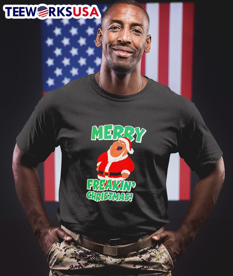 Family Guy Merry freakin' Christmas - Adult & Kids T-Shirts, Sweatshirts & Hoodies apparel design preview 1
