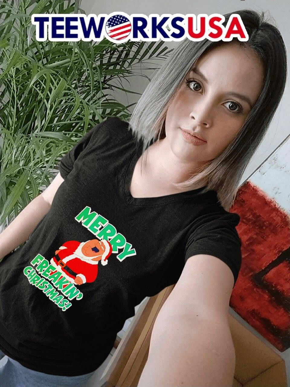 Family Guy Merry freakin' Christmas - Adult & Kids T-Shirts, Sweatshirts & Hoodies apparel design preview 7