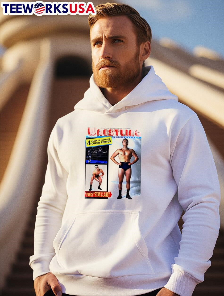 Fancy Ryan Clancy Vintage Magazine - Adult & Kids T-Shirts, Sweatshirts & Hoodies apparel design preview 2