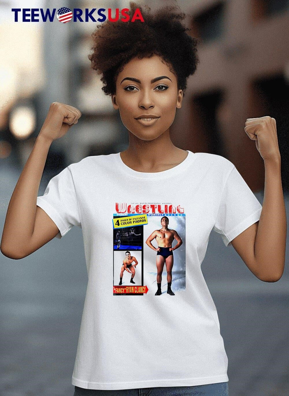 Fancy Ryan Clancy Vintage Magazine - Adult & Kids T-Shirts, Sweatshirts & Hoodies apparel design preview 4