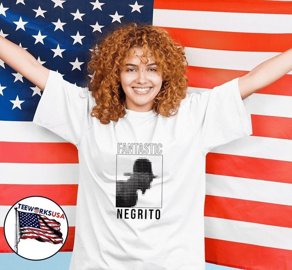 Fantastic Negrito Silhouette - Adult & Kids T-Shirts, Sweatshirts & Hoodies apparel design preview 7