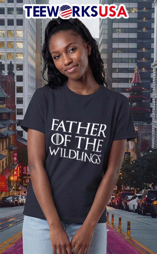 Father of the Wildlings - Adult & Kids T-Shirts, Sweatshirts & Hoodies apparel design preview 2