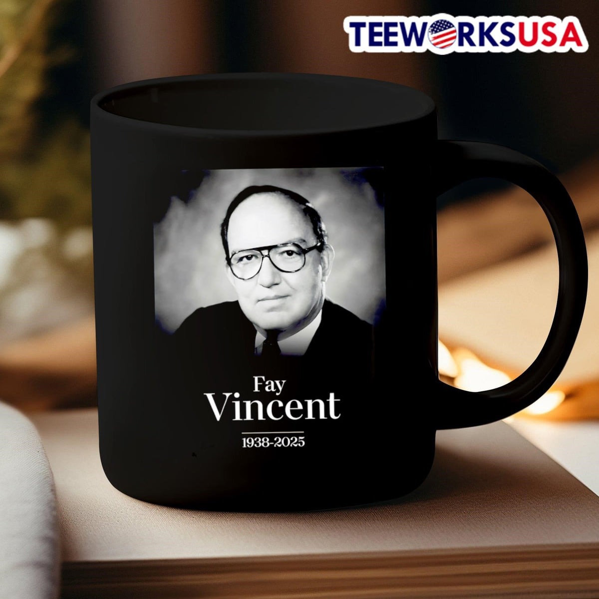 Fay Vincent 1938 2025 - Adult & Kids T-Shirts, Sweatshirts & Hoodies apparel design preview 3