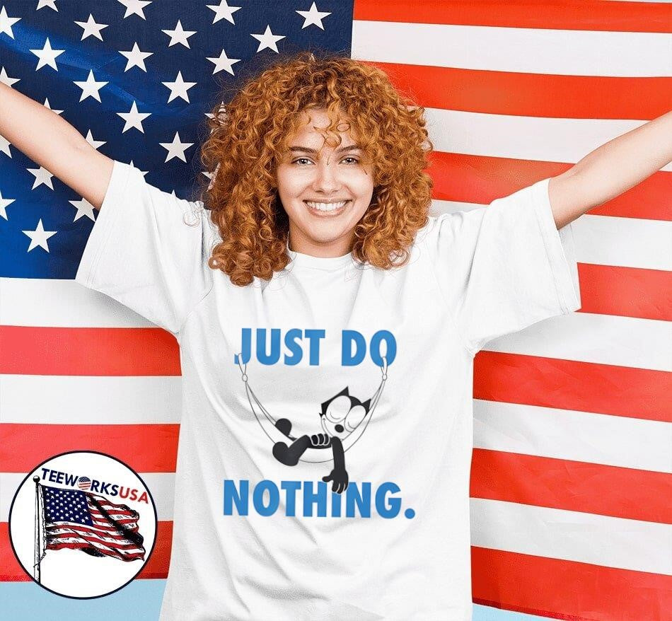 Felix the cat just do nothing - Adult & Kids T-Shirts, Sweatshirts & Hoodies apparel design preview 7