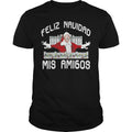 Feliz Navidad Mis Amigos - Adult & Kids T-Shirts, Sweatshirts & Hoodies apparel design preview 1