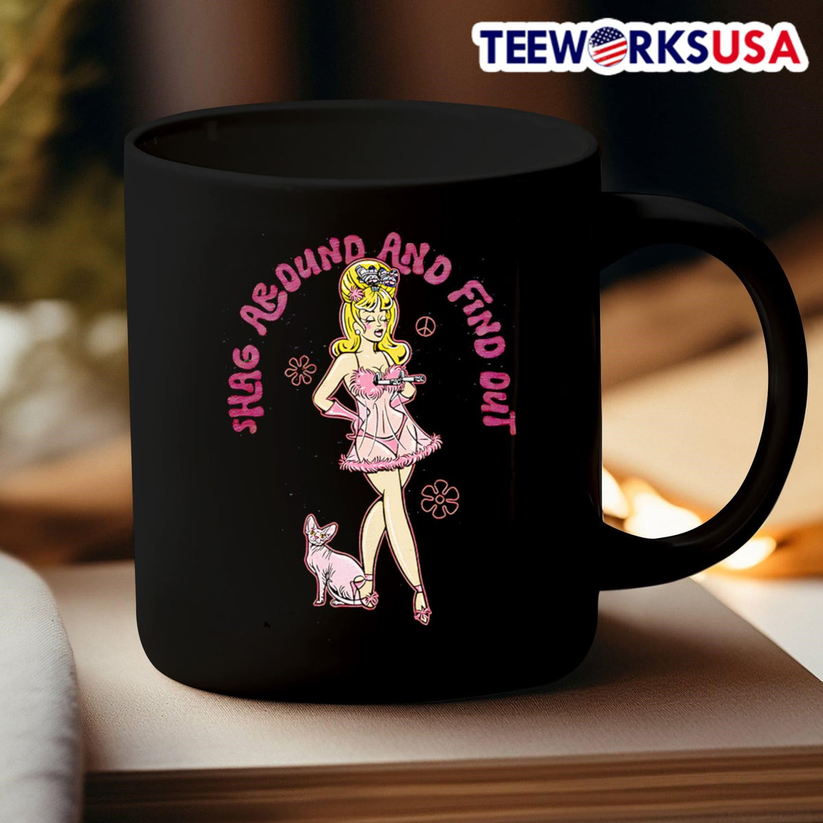 Fembot shag around and find out - Adult & Kids T-Shirts, Sweatshirts & Hoodies apparel design preview 3