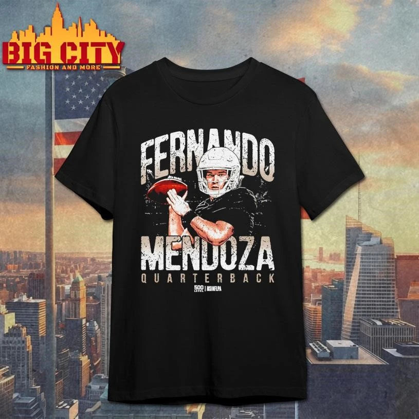 Fernando Mendoza Quarterback - Adult & Kids T-Shirts, Sweatshirts & Hoodies apparel design preview 1