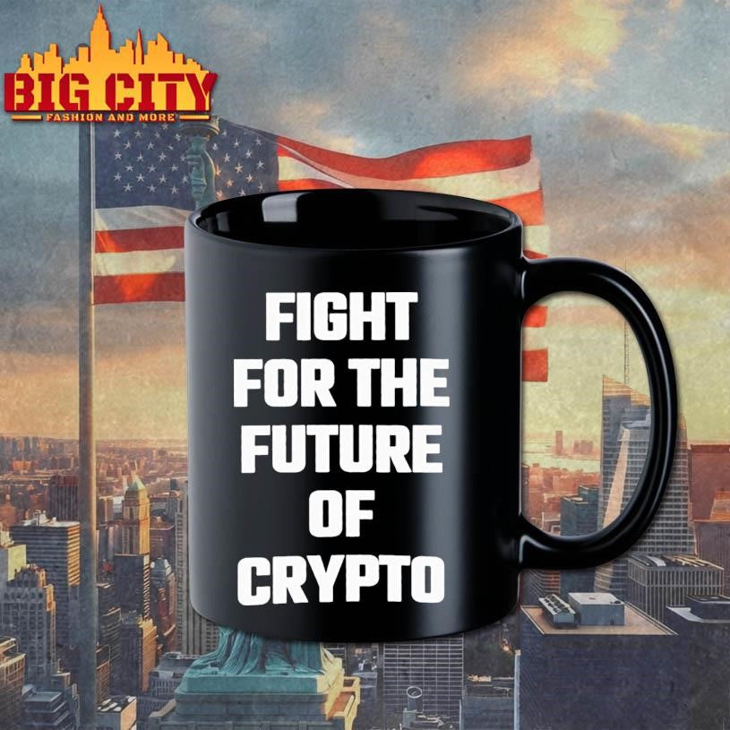 Fight For The Future Of Crypto - Adult & Kids T-Shirts, Sweatshirts & Hoodies apparel design preview 3