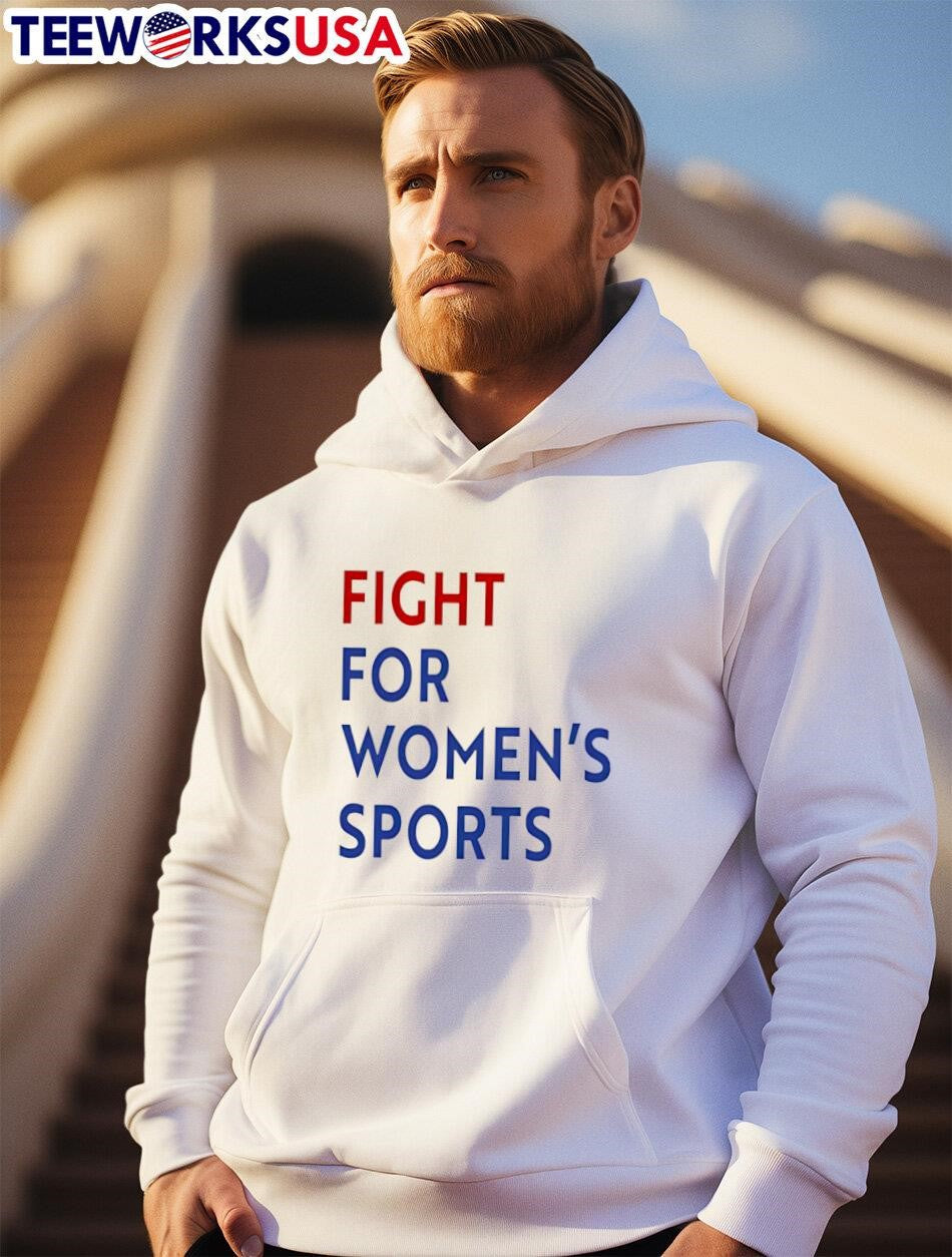 Fight For Women's Sport - Adult & Kids T-Shirts, Sweatshirts & Hoodies apparel design preview 2