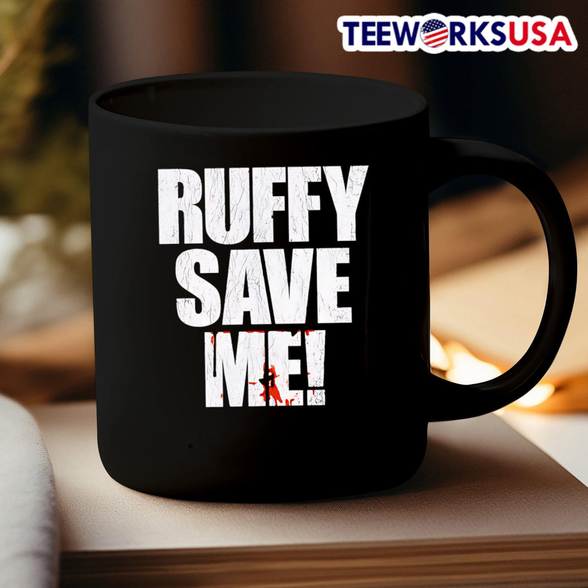 Fighting Nerds Ruffy save me - Adult & Kids T-Shirts, Sweatshirts & Hoodies apparel design preview 3