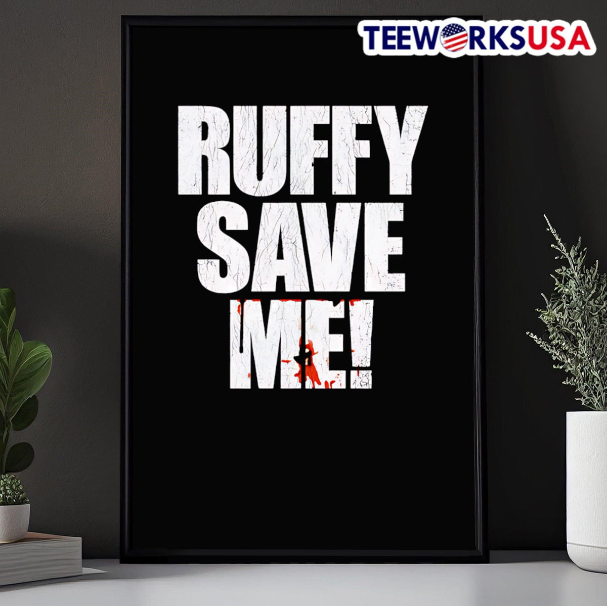 Fighting Nerds Ruffy save me - Adult & Kids T-Shirts, Sweatshirts & Hoodies apparel design preview 5