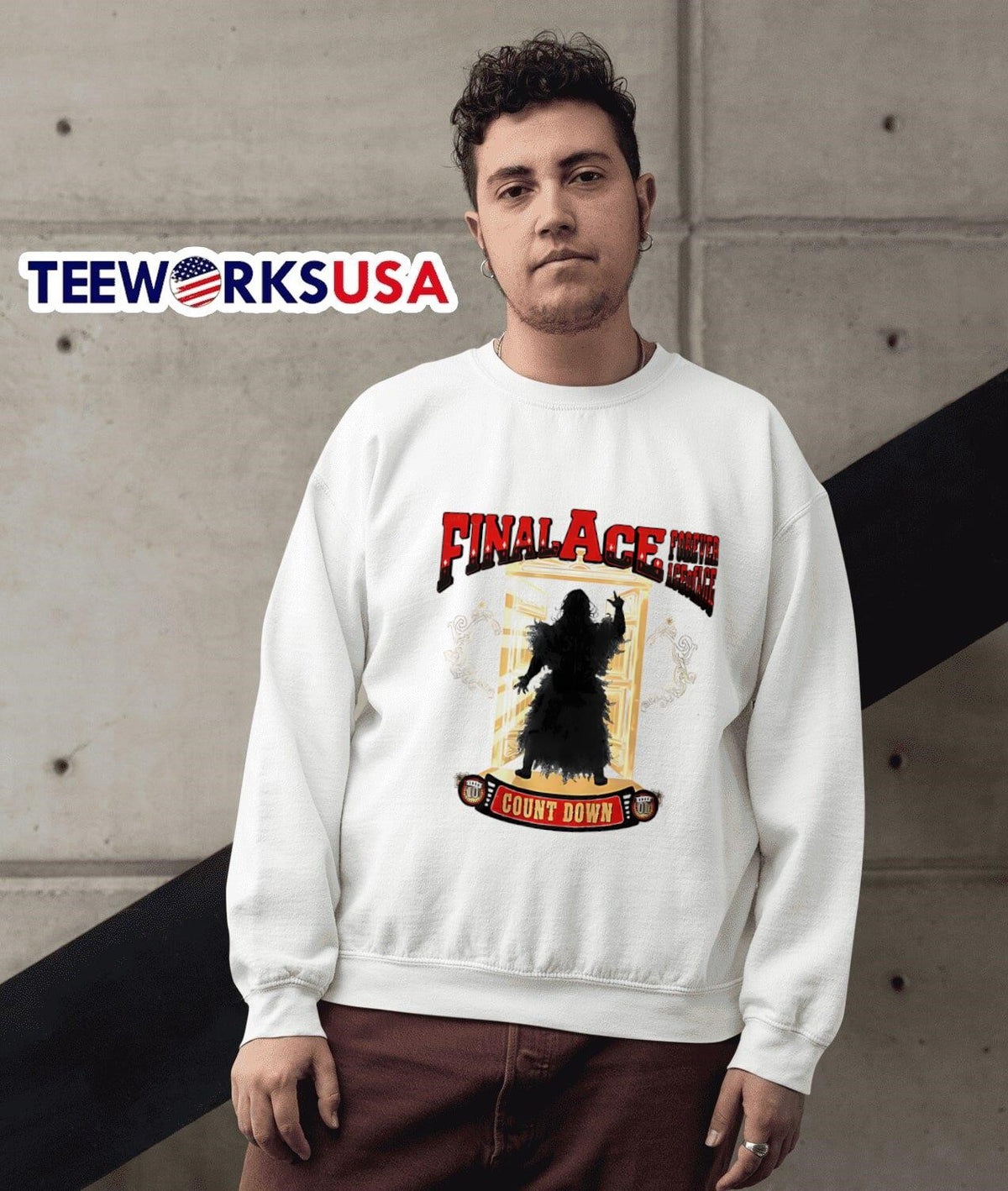 Final Ace Countdown graphic - Adult & Kids T-Shirts, Sweatshirts & Hoodies apparel design preview 5