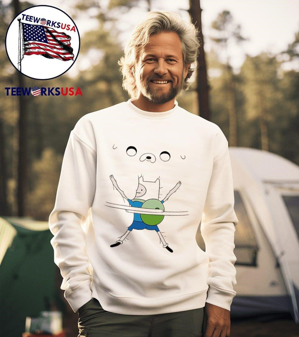 Finn the Human Hug Boobs - Adult & Kids T-Shirts, Sweatshirts & Hoodies apparel design preview 3
