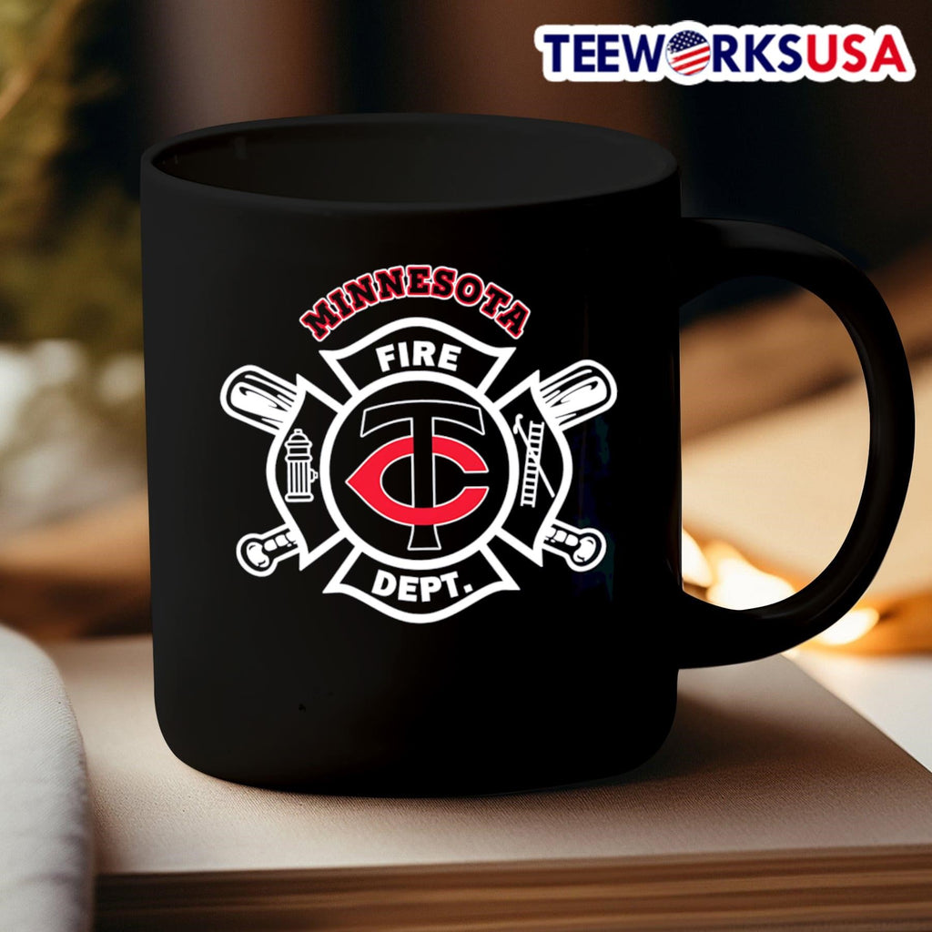 Fire dept Minnesota Twins - Adult & Kids T-Shirts, Sweatshirts & Hoodies apparel design preview 3