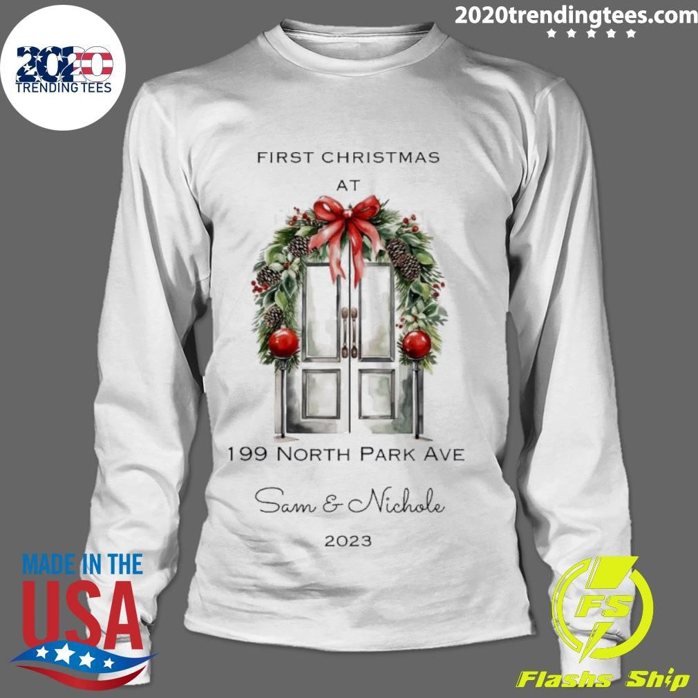 First Christmas At New Home - Adult & Kids T-Shirts, Sweatshirts & Hoodies apparel design preview 4