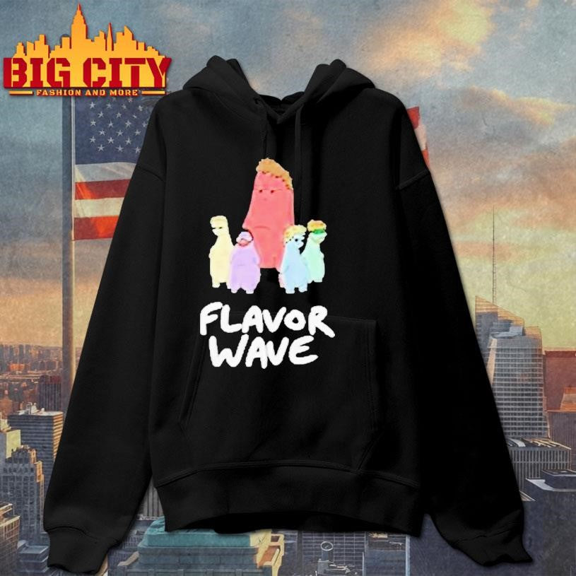 Flavor Wave The Gang - Adult & Kids T-Shirts, Sweatshirts & Hoodies apparel design preview 2