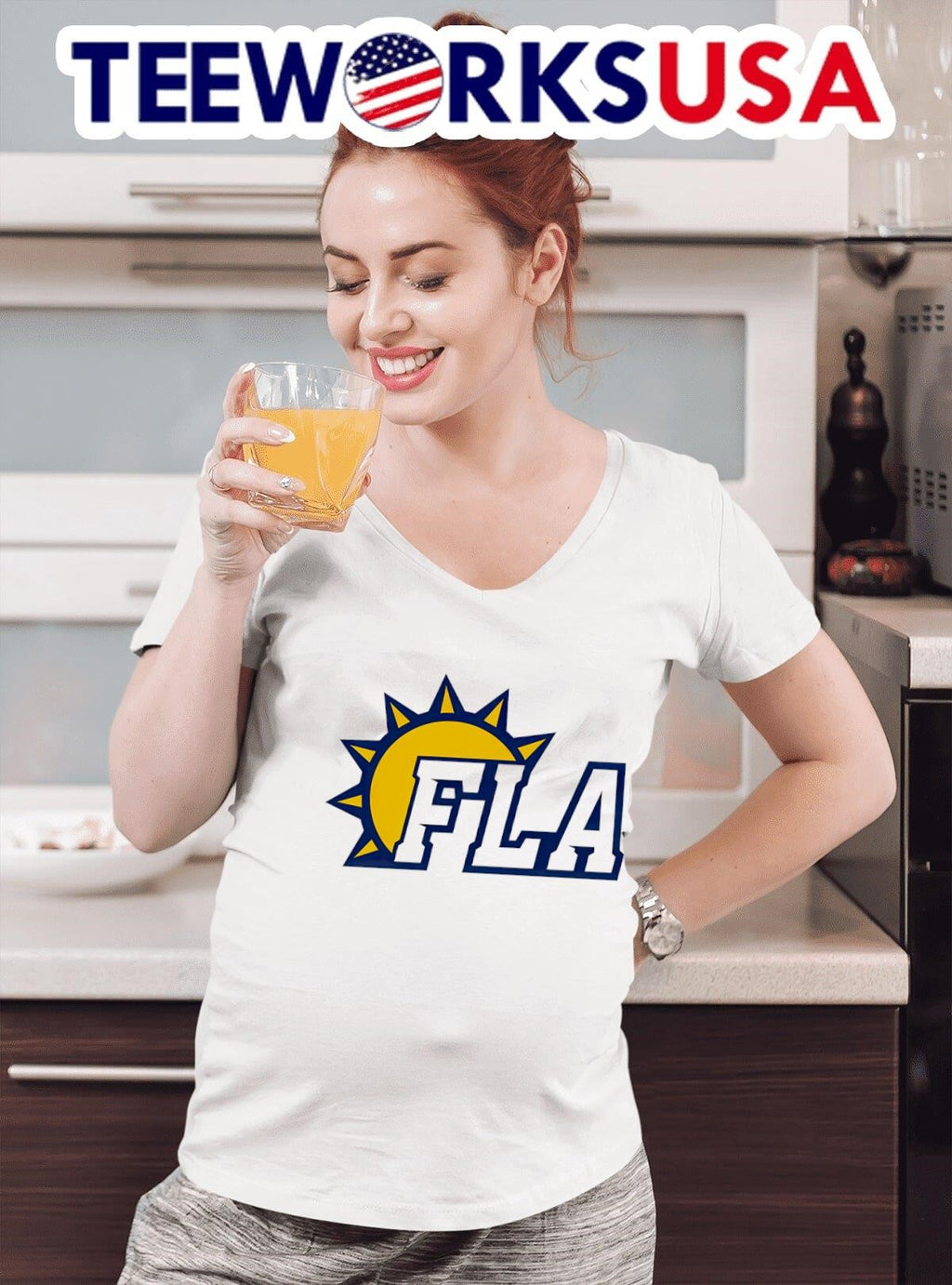 Florida Panthers FLA sun - Adult & Kids T-Shirts, Sweatshirts & Hoodies apparel design preview 4